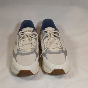 Skechers Men's Cream and Gray Sneakers Sz 13